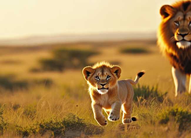 儿童故事小狮子辛巴 - 儿童故事狮子王辛巴