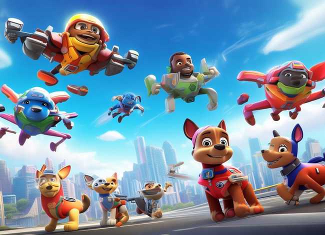 汪汪队超级飞侠故事;超级飞侠和汪汪队动画片 汪汪队超级飞侠故事;超级飞侠和汪汪队动画片