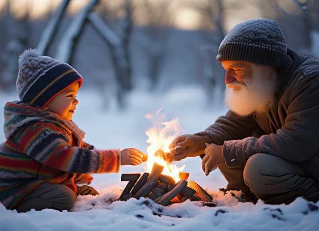 雪中送炭儿童经典故事、雪中送炭的故事和寓意