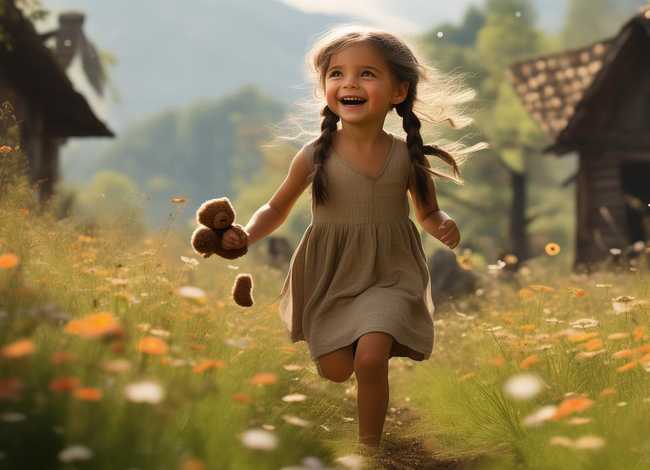 奶奶的童年故事，奶奶的童年100字