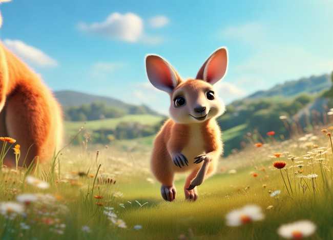 儿童故事小袋鼠找妈妈，小袋鼠找妈妈幼儿故事