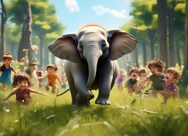 儿童大象故事大全视频、大大象的故事视频