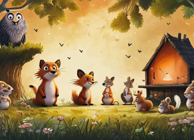 动物童话故事800；关于动物的童话800字