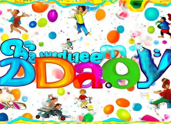 六一儿童节的英文手报抄报 - 六一儿童节的英文手报抄报图片