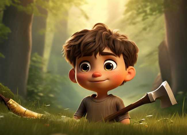 金斧子故事告诉孩子什么？（金斧子故事告诉孩子什么道理）