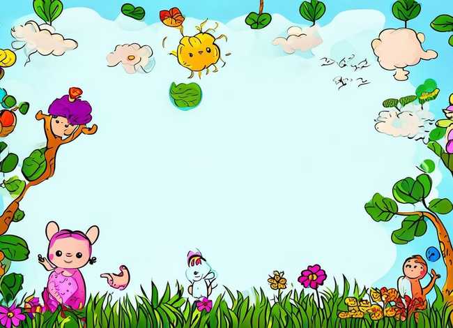 儿童故事手抄报简单图画；幼儿故事手抄报简单又漂亮