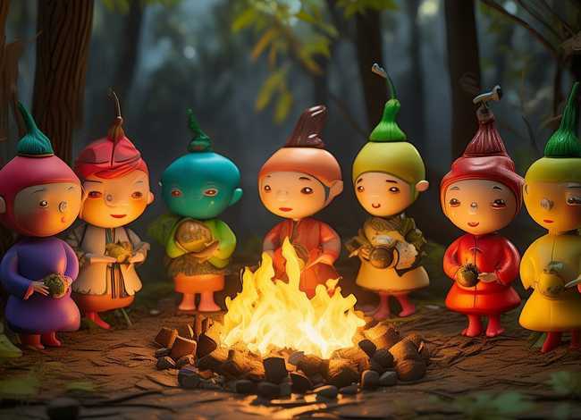 儿童睡前童话故事七个葫芦娃；七个胡芦娃故事