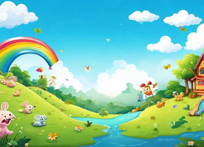 适合儿童的ppt背景图片 - 儿童ppt背景音乐推荐