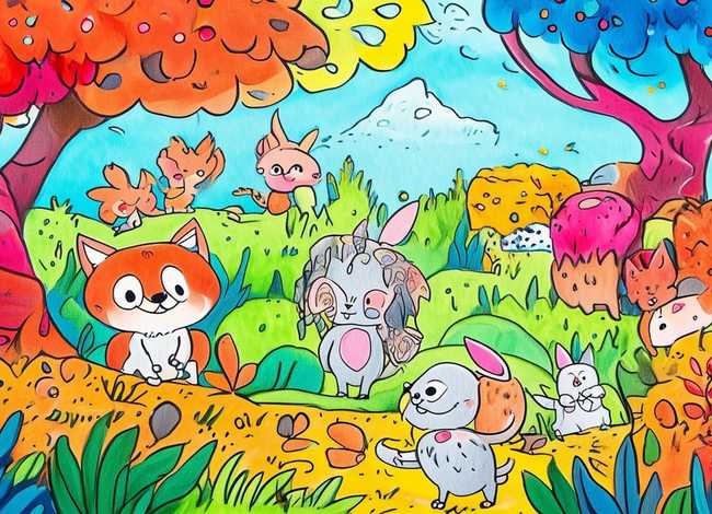 彩铅儿童插画(彩铅插画 儿童绘本) 彩铅儿童插画(彩铅插画 儿童绘本)