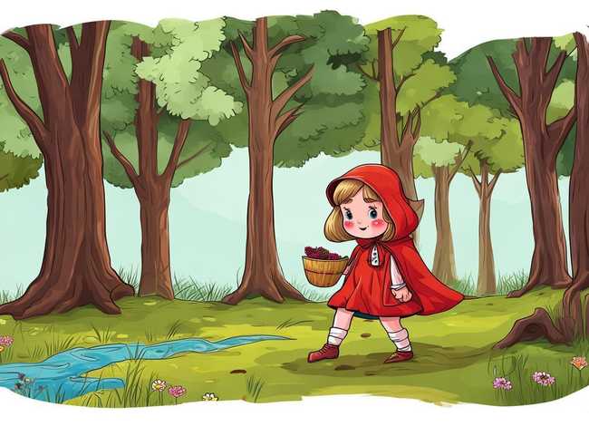 小红帽的故事简短的儿童故事（小红帽的故事简短版）