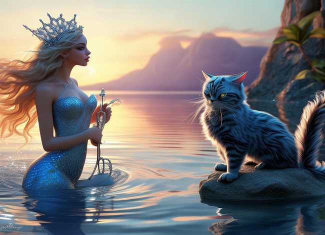 睡前故事美人鱼故事、猫小帅睡前故事之美人鱼