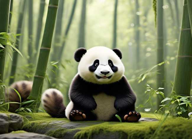 熊猫小孩的故事 - 熊猫小孩的故事视频