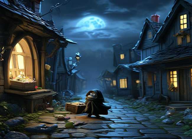 小偷的故事儿童故事 - 幼儿故事小偷的故事