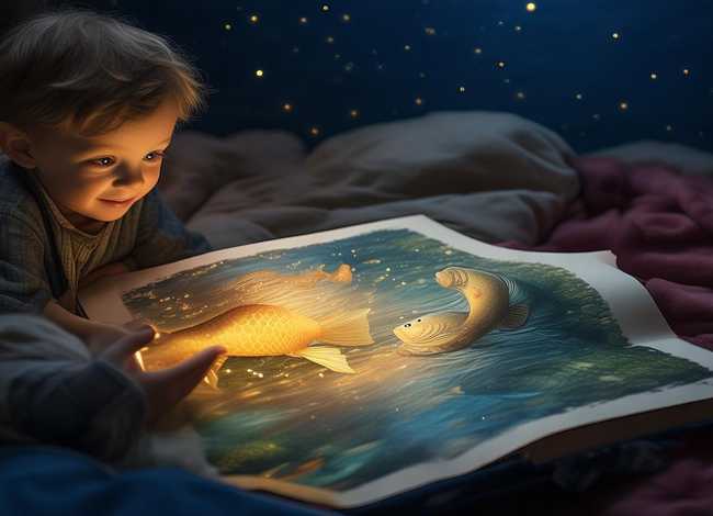 渔夫和金鱼的故事睡前儿童 - 讲故事渔夫和金鱼的故事 渔夫和金鱼的故事睡前儿童 - 讲故事渔夫和金鱼的故事