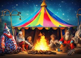 马戏团故事绘本 - 马戏团的绘本故事