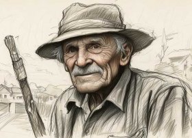 老人的故事图片 - 老人的故事图片简笔画