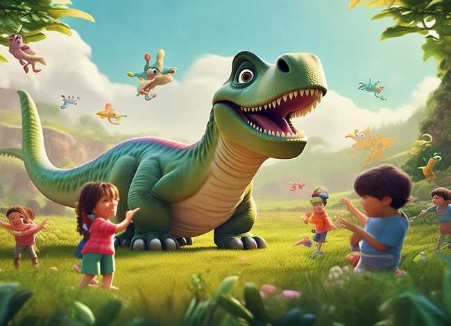 恐龙的故事儿童3-6岁 恐龙的故事幼儿