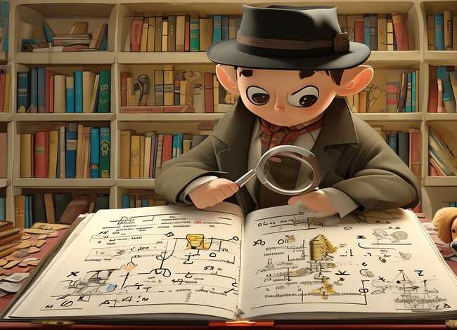 儿童侦探故事数学启蒙；数学侦探小故事