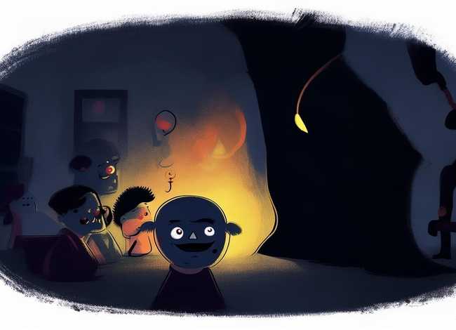 小朋友吓人的故事、小朋友听的吓人故事