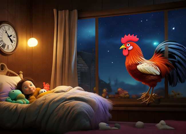 儿童睡前故事半夜鸡叫在线听 幼儿故事在线听睡前半夜鸡叫