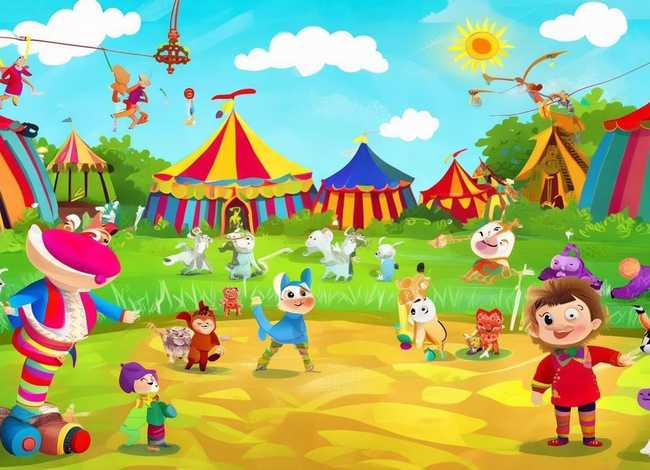 儿童故事书马戏团、马戏团幼儿故事