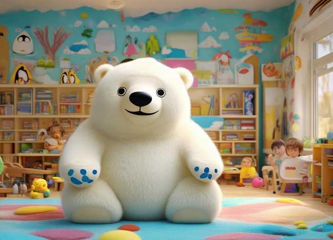 儿童文学故事北极熊 北极熊的小故事幼儿园