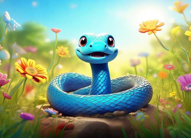 儿童小蛇故事书0-3岁 小蛇宝宝的故事