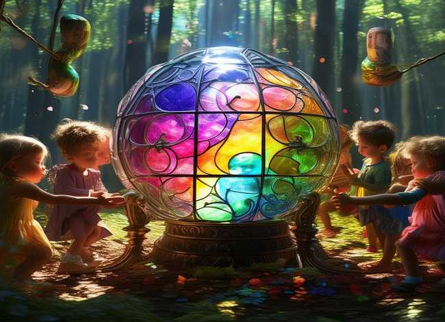 跟万花筒有关的儿童故事（和万花筒有关的游戏名字）