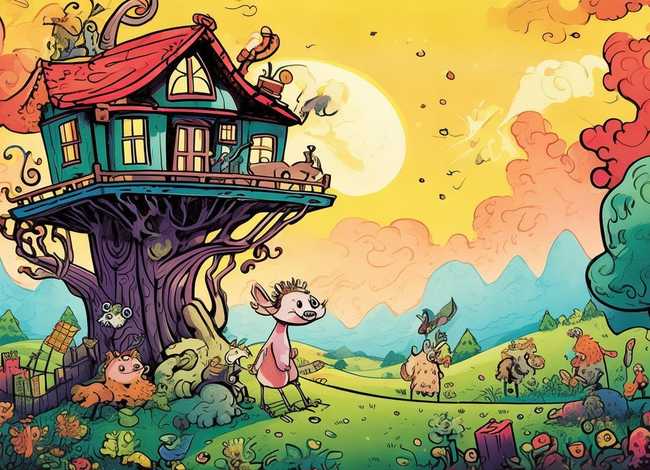 儿童图画故事素材图片 儿童图画绘本图片