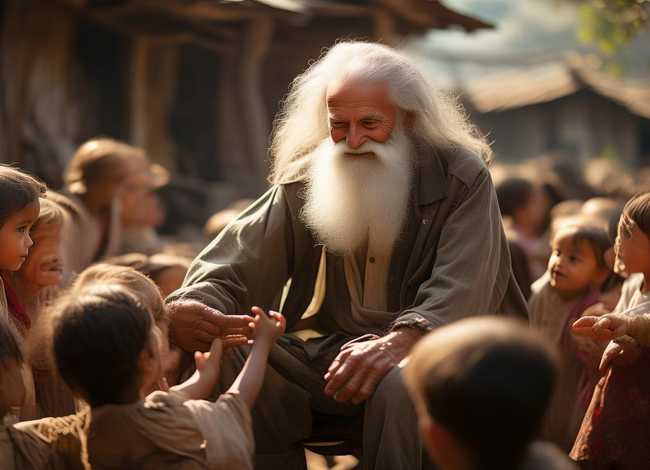 尊老的故事（尊老的故事30字）