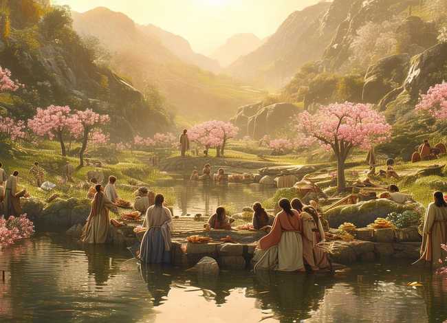 桃花源是个什么故事，桃花源讲的是什么故事？