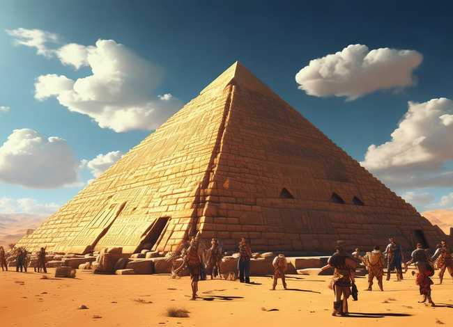 金字塔的有趣故事、金字塔的有趣故事简短