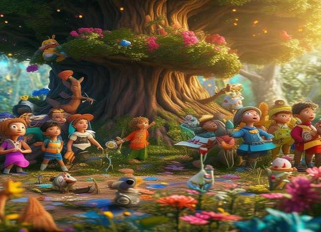 儿童故事多角色；幼儿故事多种角色