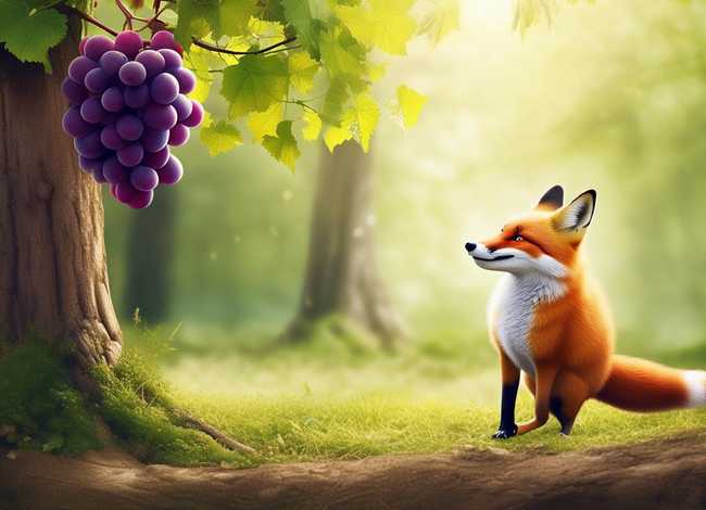 狐狸和葡萄的故事、狐狸和葡萄的故事告诉我们什么道理 狐狸和葡萄的故事、狐狸和葡萄的故事告诉我们什么道理