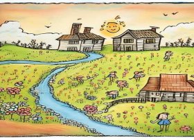 简单的简笔画小故事（简单的简笔画小故事图片）