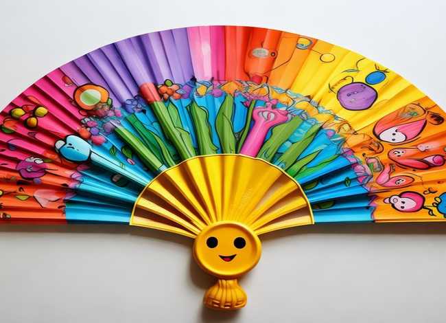 儿童扇子的样子、儿童扇子的样子图片