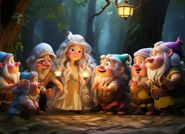 儿童故事大全白雪公主和小矮人，7个白雪公主和小矮人的故事