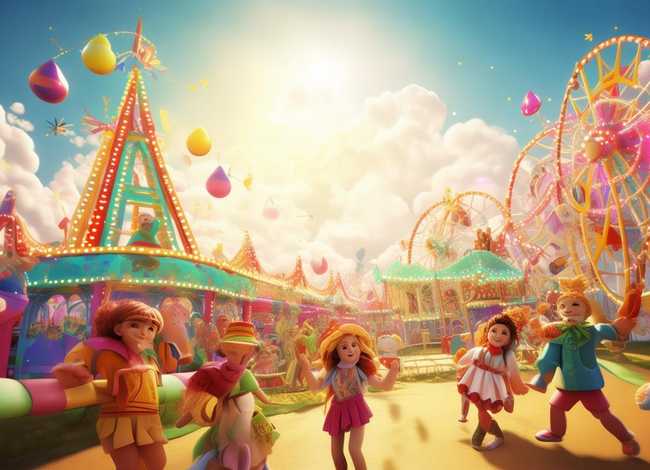 儿童游乐园故事视频；游乐园的故事视频