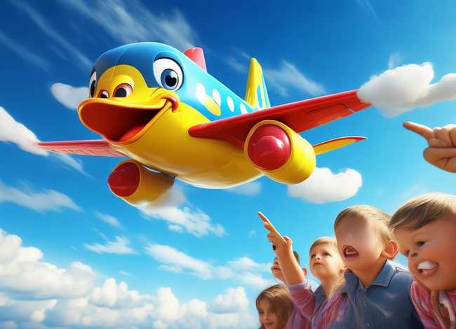 关于飞机儿童故事简短（幼儿关于飞机的故事）