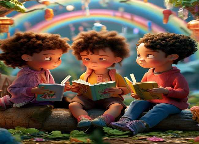 三个人儿童故事 - 三个人幼儿故事