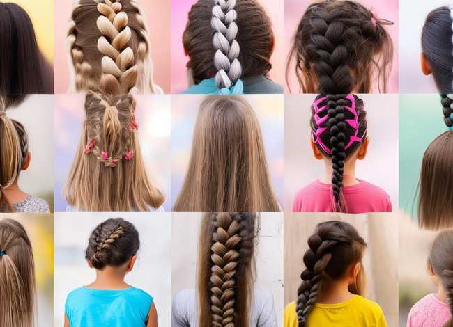 儿童编辫子的各种编法 - 儿童编辫子的各种编法大全