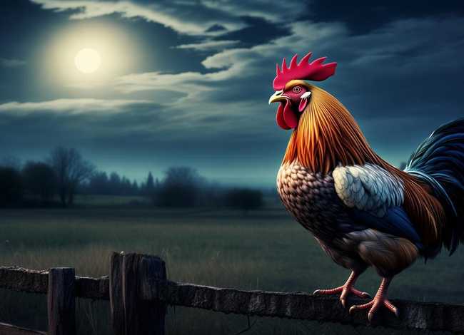 半夜鸡叫故事（半夜鸡叫故事寓意是什么）