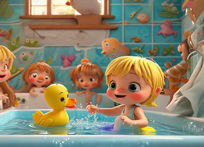 儿童故事洗澡改变幼儿散文 洗澡改编幼儿散文