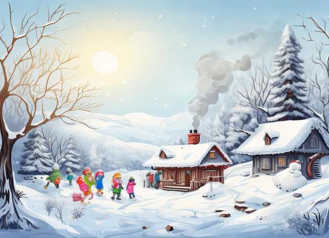 关于雪的绘本故事 关于雪天的绘本故事