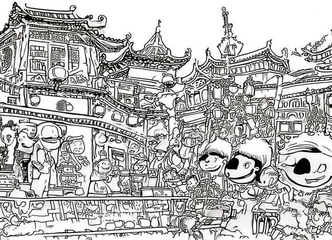 连环画绘本绘画、连环画绘本故事简笔画