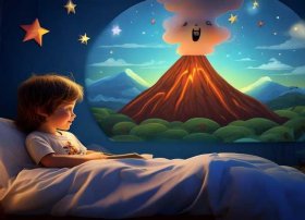 火山爆发的儿童简短故事（关于火山爆发的睡前故事）