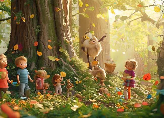 儿童森林故事100篇（森林故事幼儿园）