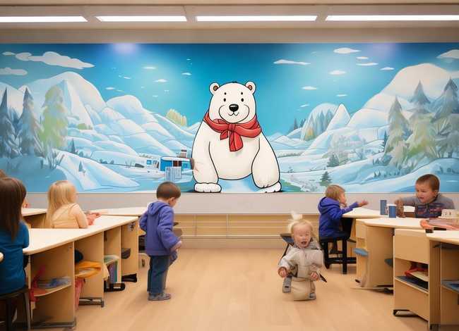 北极熊的小故事幼儿园、北极熊的小故事幼儿园中班