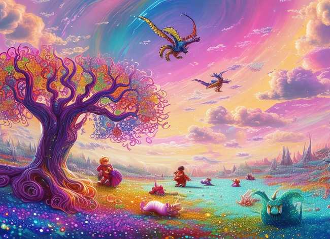 儿童想象力绘画 - 儿童想象力绘画教程