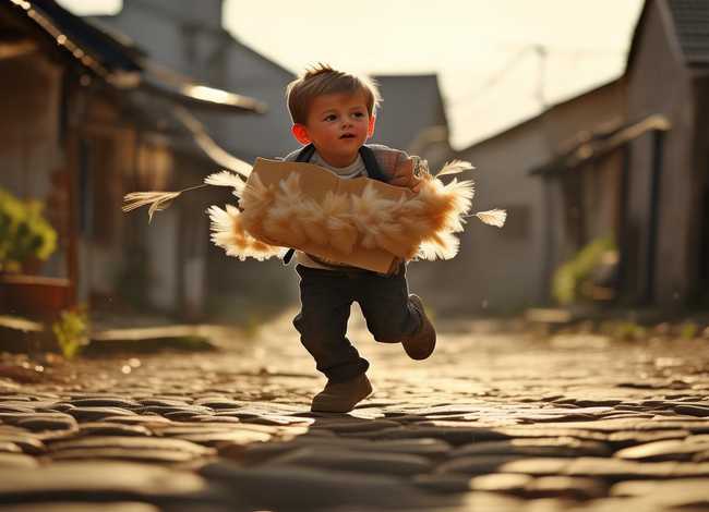 儿童简短故事鸡毛信50字，鸡毛信100个字左右的故事